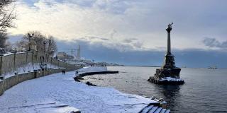 Севастополь в снегу на старый Новый Год фото 10