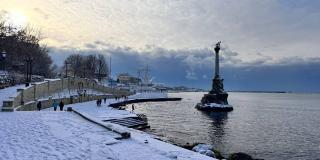 Севастополь в снегу на старый Новый Год фото 11