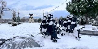 Севастополь в снегу на старый Новый Год фото 24