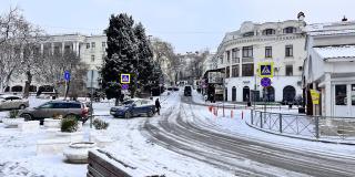 Севастополь в снегу на старый Новый Год фото 5