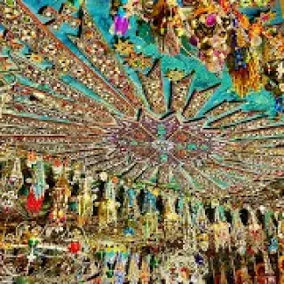 Бисерный ХРАМ в Крыму видео о ските святой Анастасии