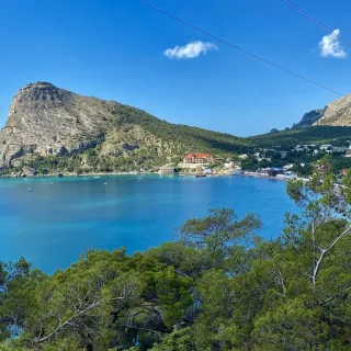 Самое райское место в Крыму, посёлок раньше назывался - Парадиз (Рай)